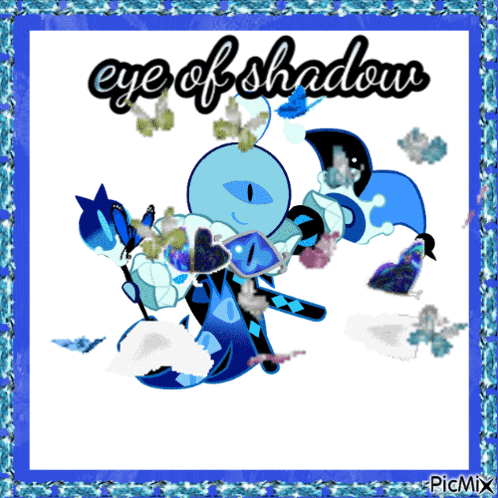 Blue Character Eye Of Shadow GIF