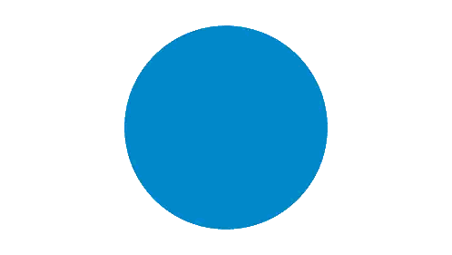 Blue Circle Neuer Post Text Sticker