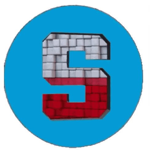 Blue Circle With Red And White Number 2 Sticker