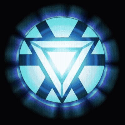Blue Circle With Triangle GIF