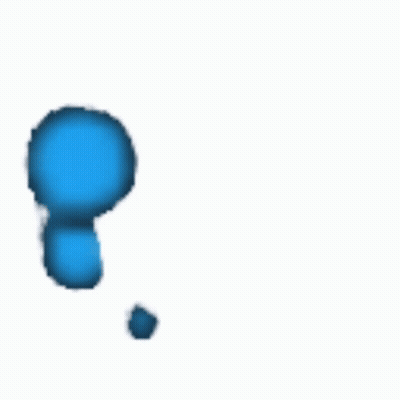 Blue Cloud With White Hole GIF