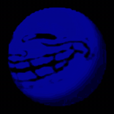 Blue Earth Circle GIF