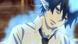 Blue Exorcist Rin Tired Exhausted GIF