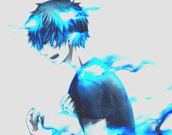 Blue Exorcist Rin Yukio Shadow