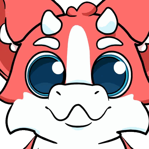 Blue-Eyed Dragon Sticker