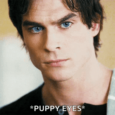 Blue Eyed Man Puppy Eyes GIF