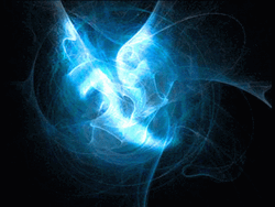 Blue Fire Dragon GIF
