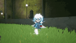 Blue Fire Graffiti Games GIF