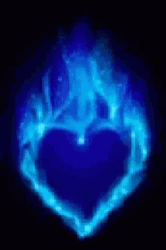 Blue Fire GIF