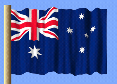Blue Flag With Red White Blue Stripe and White Stars