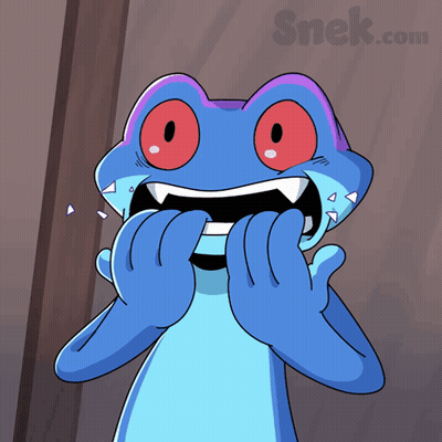 Blue Frog With Red Eyes Snek.com GIF