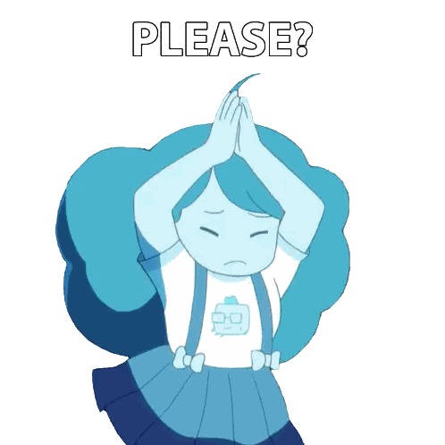 Blue Furry In Black Hoodie And Thigh High Socks Sticker