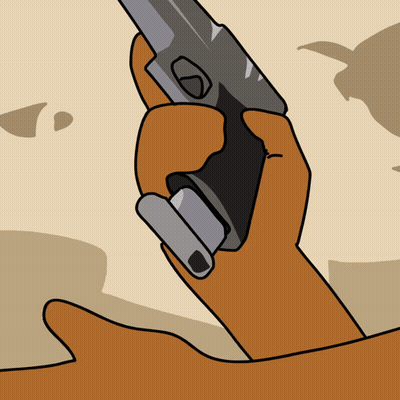 Blue Haired Girl 'It's OK' Hand Gesture GIF
