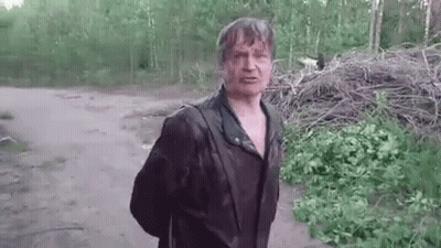 Blue Hat Man And Yellow Shirt Man GIF