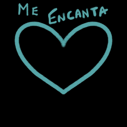 Blue Heart Drawing GIF