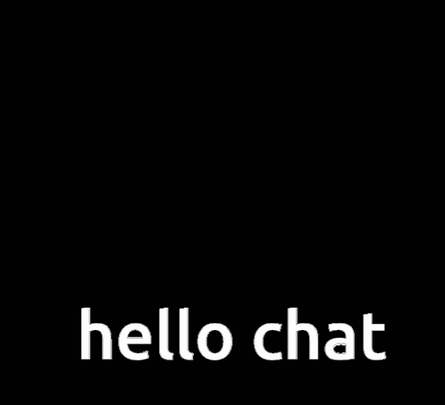Blue Heart Saying Hello Chat GIF