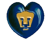Blue Heart With Puma Logo Sticker