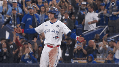 Blue Jays Player Celebrating GIF