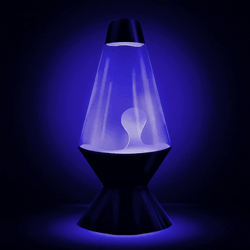 Blue Light Lava Lamp GIF