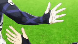 Blue Lock Isagi And Nagi High Five GIF