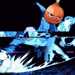 Blue Lock Isagi Onion Head Glitch GIF