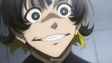 Blue Lock Meguru Bachira Boom GIF