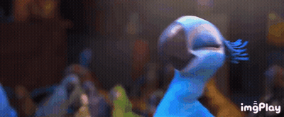 Blue Parrot From Rio Dancing GIF