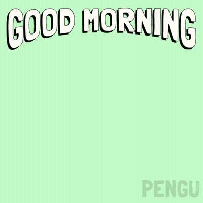 Blue Penguin Thumbs Up Good Morning GIF