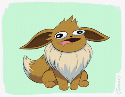 Blue Pokemon With Gazelle GIF
