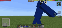 Blue Rainbow Friends Minecraft GIF