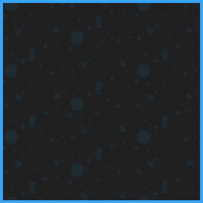 Blue Rocket Level-Up Poster GIF