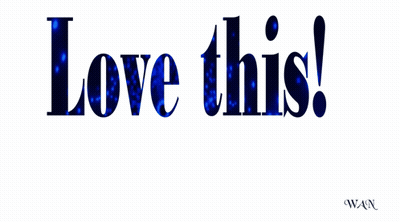Blue Rose Saying Love This GIF