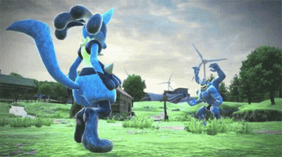 Blue Shirt Man Sitting Near Pokemon Toys GIF