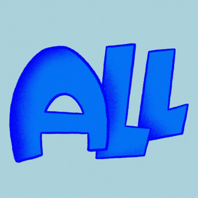 Blue Sign For Democracy Work For All Of Us GIF