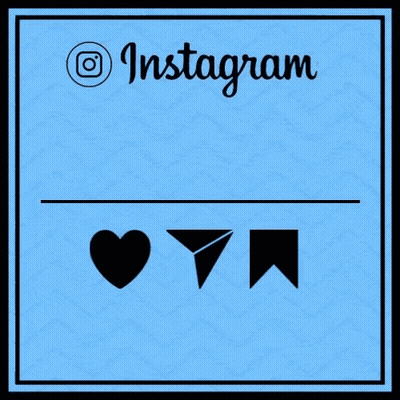 Blue Sign Saying Instagram Engage GIF