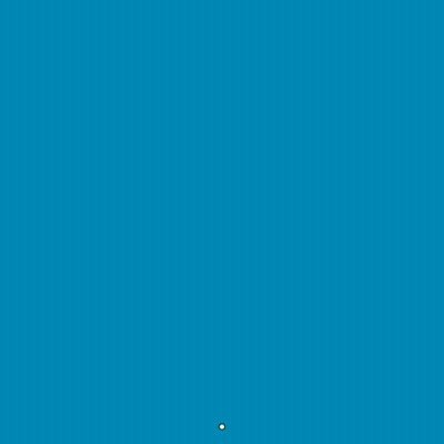 Blue Sign Saying Keep Going In Yellow Letters GIF