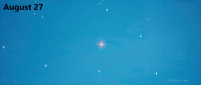 Blue Sky With Date September 21 GIF