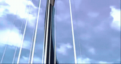 Blue Sky With White Clouds GIF