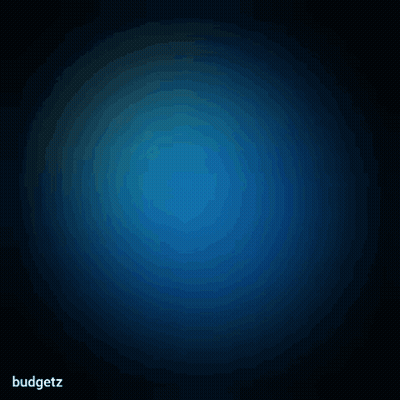 Blue Smiley Face Budgett GIF