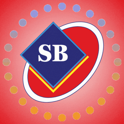 Blue Square With Letter SB