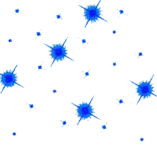 Blue Squares Pattern Sticker