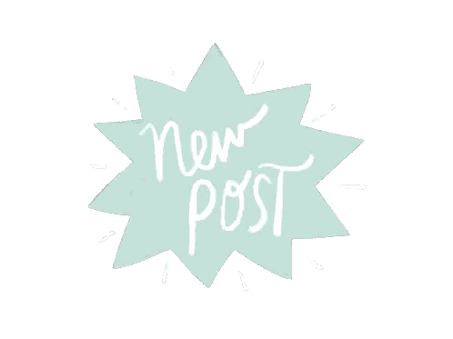 Blue Star New Post Sticker