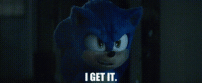 Blue Stuffed Animal Close Up Saying I Get It GIF