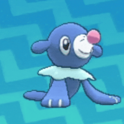 Blue Stuffed Animal With Pink Nose GIF