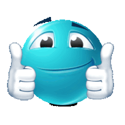 Blue Thumbs Up Guy Thumbs Up Gif Sticker GIF