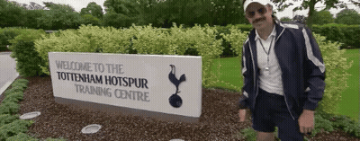 Blue Tottenham Hotspur Flag Saying Happy Birthday Josh GIF
