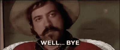 Blue Uniform Man Sorry Folks Park Closed GIF