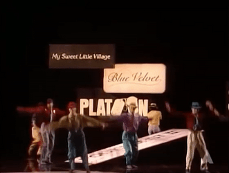 Blue Velvet Platoon Dancer GIF