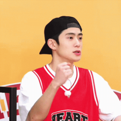 Blue Vest Man Peace Sign Pink Shirt Man GIF