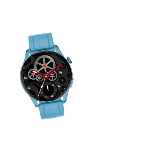 Blue Watch Next To Tick Tick Sign Sticker